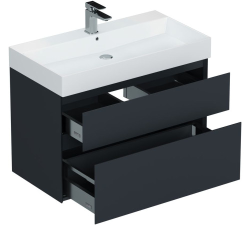 Тумба под раковину Allen Brau Infinity 85 1.210026.AM антрацит матовый