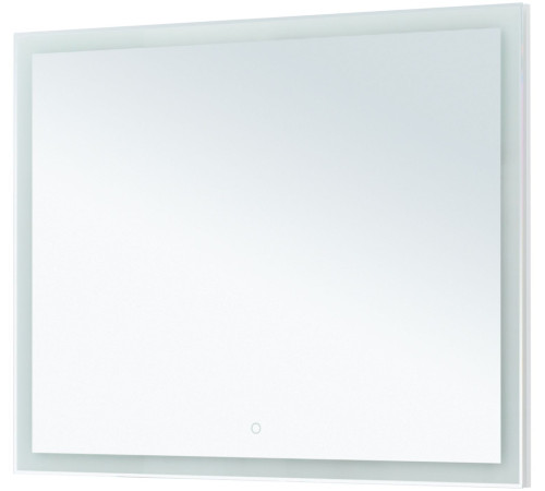 Зеркало Aquanet Гласс 100 белый LED