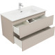 Тумба под раковину Aquanet Вега 2.0 90 бежевый