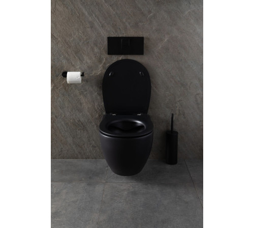 Чаша подвесного унитаза Allen Brau Reality 4.32006.31 черный матовый