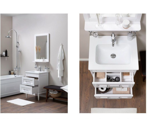 Раковина-столешница Aquanet Бостон 60