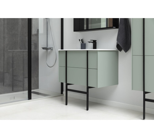 Тумба под раковину Allen Brau Reality 70 1.32004.CGM олива матовый