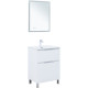 Тумба под раковину Aquanet Алвита New 60 напольная, белый матовый