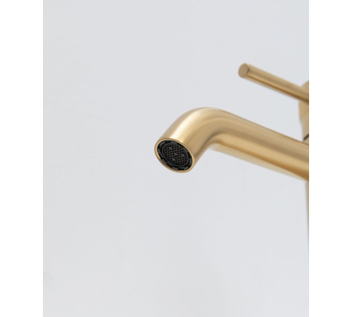 Смеситель для раковины Allen Brau Priority 5.31A01-GB золото