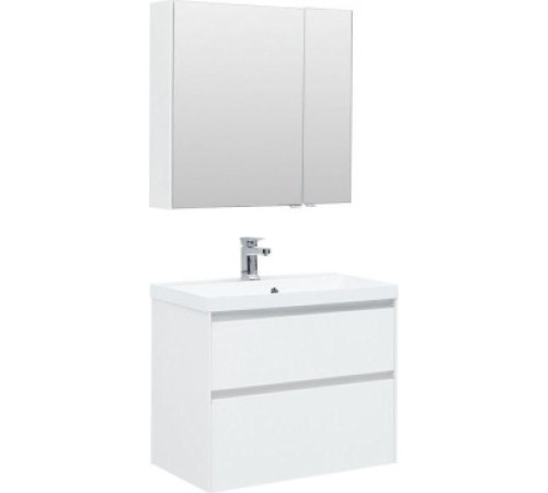 Мебель для ванной Aquanet Гласс 80 белый