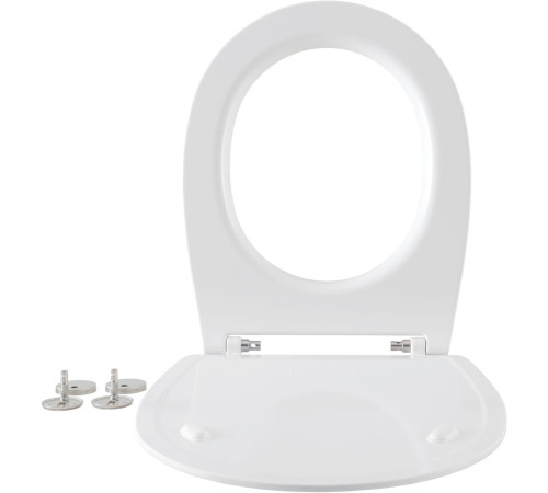 Крышка-сиденье для унитаза Allen Brau Fantasy Smartfix, Soft-Close 4.11005.20 белый глянец