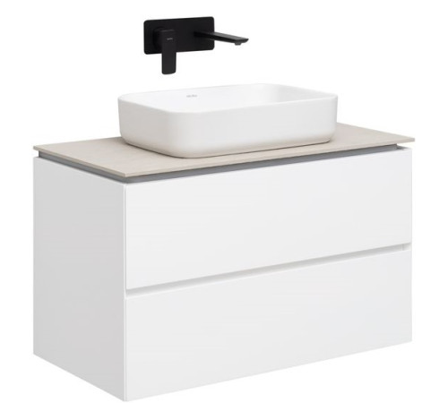 Тумба под раковину Allen Brau Infinity 85 1.21001.WM белый матовый
