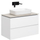 Тумба под раковину Allen Brau Infinity 85 1.21001.WM белый матовый