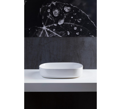 Раковина накладная Allen Brau Fantasy 55 4.11022.20 белый глянец