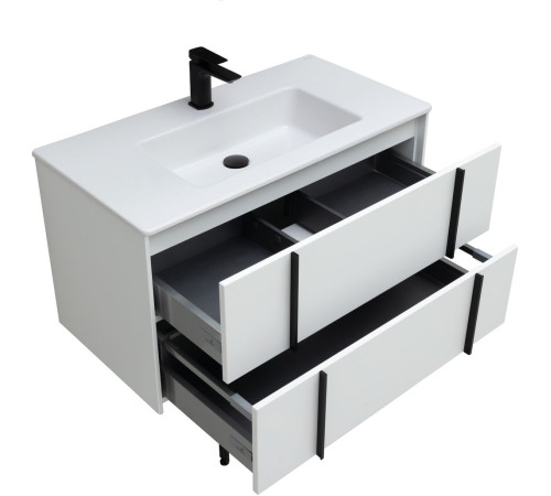 Тумба под раковину Allen Brau Reality 90 1.32006.WM белый матовый