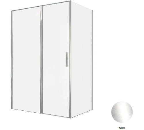 Душевой уголок Allen Brau Priority 140x90 3.31034.00 + 3.31043.00 хром