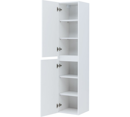 Шкаф-пенал Aquanet Вега 35 белый глянец