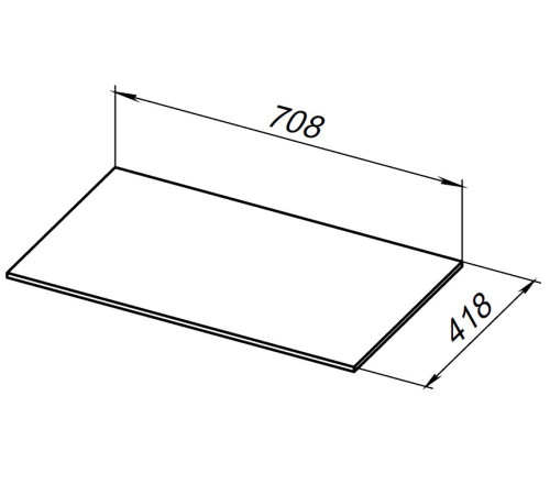 Столешница Allen Brau Liberty 75 1.330011.M мрамор