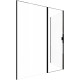 Душевой уголок Allen Brau Priority 160x80 3.31039.BBA + 3.31042.BBA черный браш