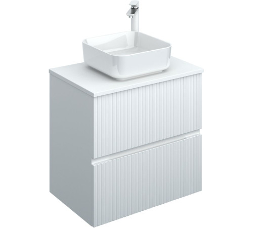 Тумба под раковину Aquanet Джейн 70 белый матовый