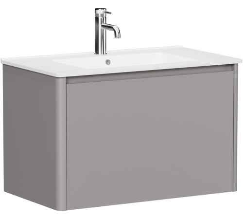 Тумба под раковину Allen Brau Gravity 80 1.370013.PGM платина матовый