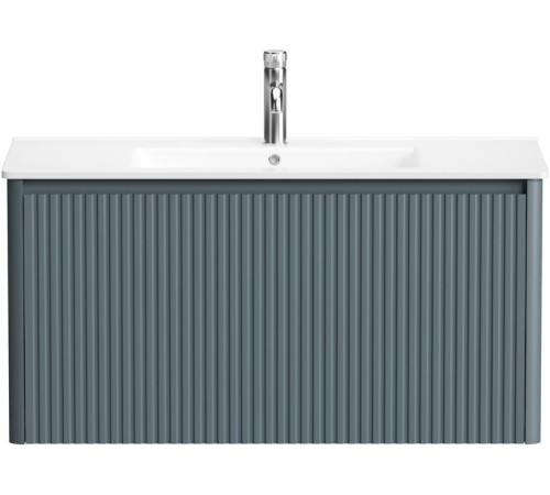 Тумба под раковину Allen Brau Gravity 100 1.370018.BGM синий матовый