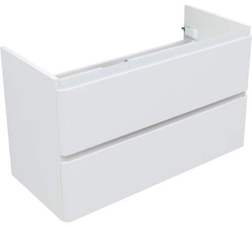 Тумба под раковину Aquanet Эмбер 105 белый матовый