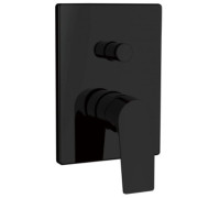 Смеситель для душа Aquanet Static Black AF330-51B (с внутренней частью)