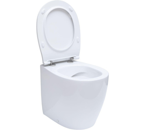 Чаша приставного унитаза Allen Brau Fantasy 4.11007.20 белый глянец