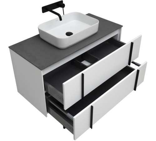 Тумба под раковину Allen Brau Reality 100 1.32007.WM белый матовый