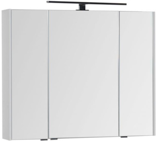 Зеркальный шкаф Aquanet Латина 90 белый