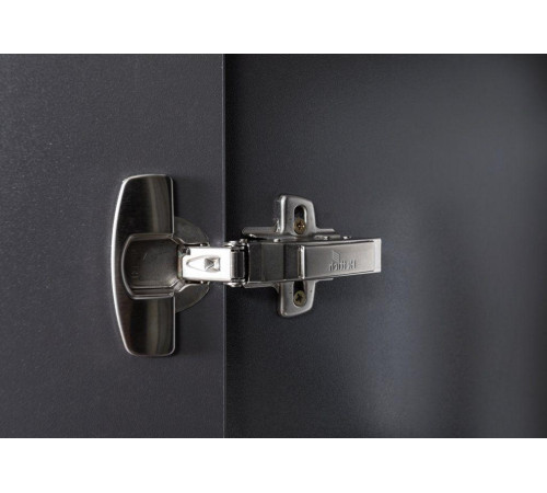 Шкаф-пенал Aquanet Алвита 35 L серый антрацит