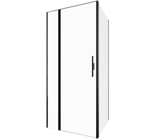 Душевой уголок Allen Brau Priority 90x100 3.31027.BBA + 3.31048.BBA черный браш