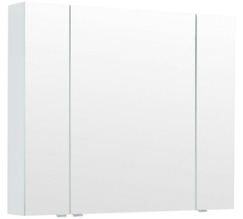 Зеркальный шкаф Aquanet Алвита New 100 Белый матовый