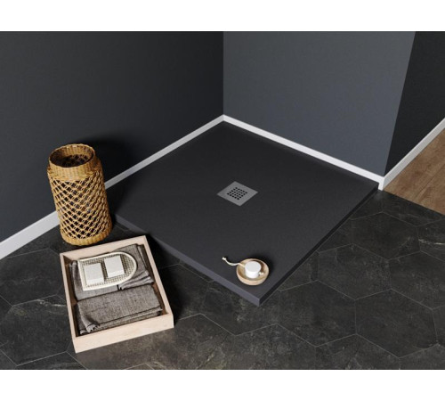 Душевой поддон Aquanet Pleasure 100х100 черный