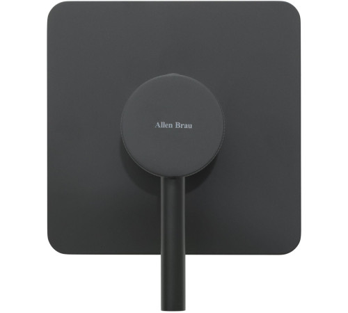 Смеситель для душа Allen Brau Priority X1 5.31012-31 (с внутренней частью, 1 выход) черный матовый