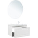 Тумба под раковину Aquanet Агата 90 белый сатин