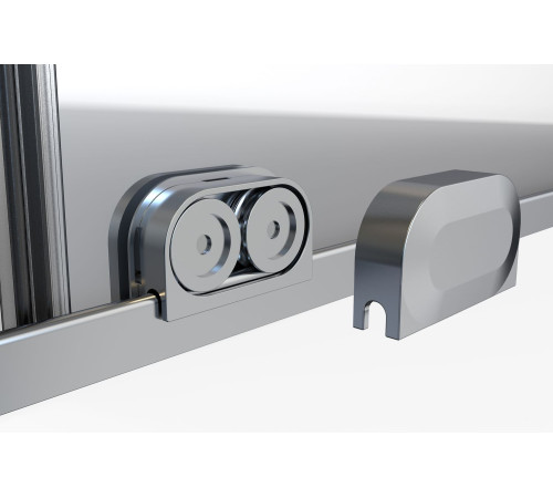 Душевой уголок Allen Brau Fantasy 150x90 3.11009.00 + 3.11013.00 хром