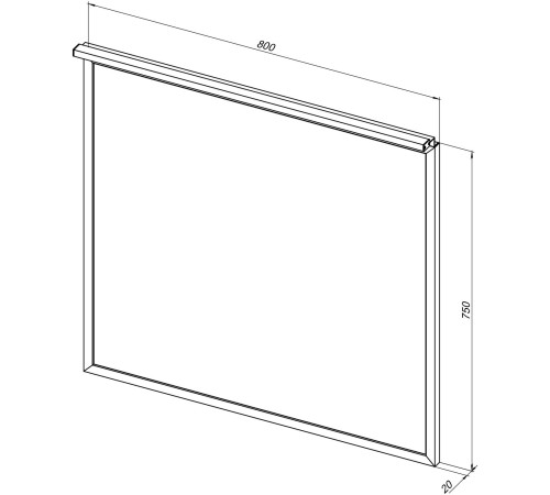 Зеркало Allen Brau Priority 80 1.31015.03 латунь браш