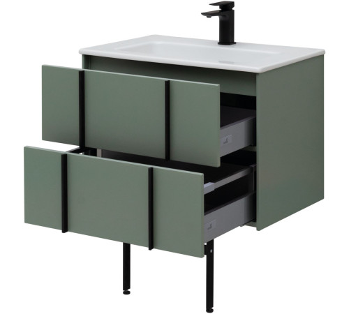 Тумба под раковину Allen Brau Reality 70 1.32004.CGM олива матовый