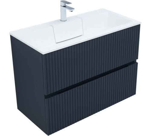 Тумба под раковину Aquanet Джейн 90 маренго