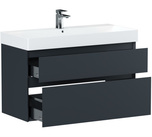 Тумба под раковину Allen Brau Infinity 100 1.210027.AM антрацит матовый
