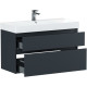 Тумба под раковину Allen Brau Infinity 100 1.210027.AM антрацит матовый