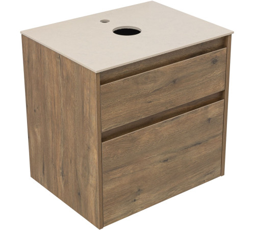 Тумба под раковину Aquanet Nova Lite 2.0 60 дуб рустикальный