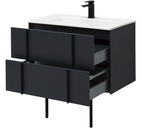 Тумба под раковину Allen Brau Reality 80 1.32005.AM антрацит матовый