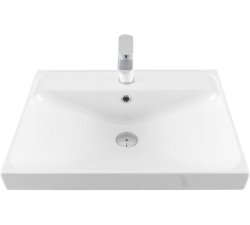 Тумба под раковину Aquanet Альтера 60 белый матовый