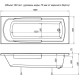 Акриловая ванна Aquanet Extra 170x70