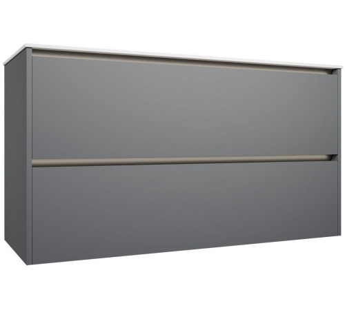 Тумба под раковину Allen Brau Activity 120 1.34015.PGM платина матовый/олива браш