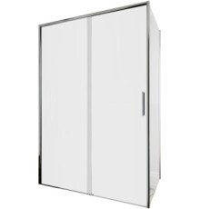 Душевой уголок Aquanet Pleasure Evo 130x80 AE65-130x80-CT профиль хром, прозрачное стекло