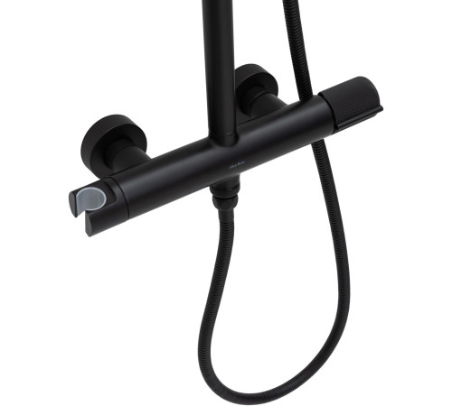Душевая стойка Allen Brau Liberty 5.33007-31 черный матовый