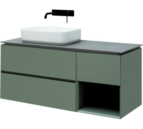 Тумба под раковину Allen Brau Infinity 120 1.21005.CGM L олива матовый