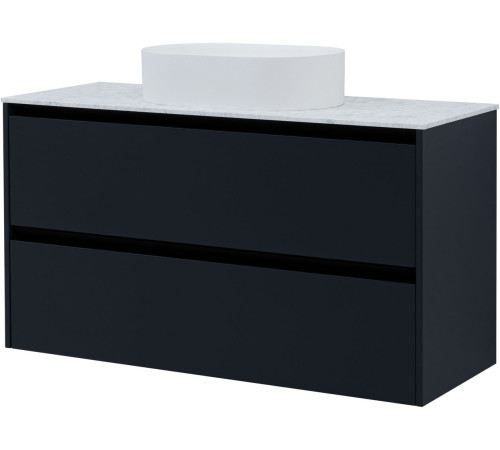 Тумба под раковину Allen Brau Activity 120 1.34007.AM антрацит матовый/черный браш