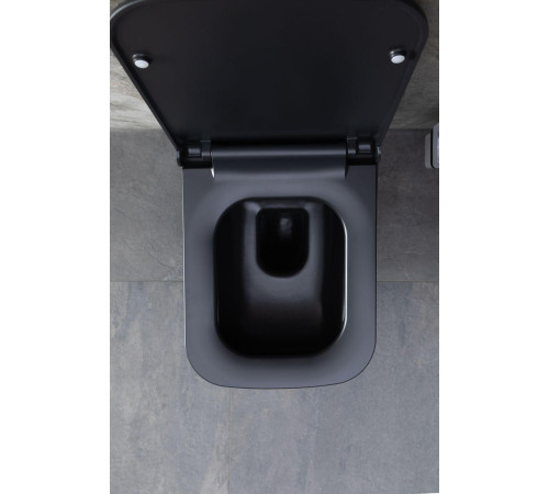 Чаша подвесного унитаза Allen Brau Infinity 4.21011.31 черный матовый