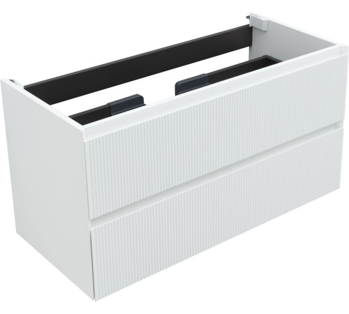 Тумба под раковину Aquanet Альтера 100 белый матовый