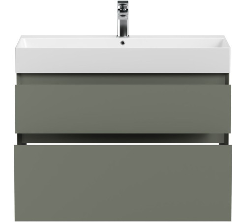 Тумба под раковину Allen Brau Infinity 85 1.210026.CGM олива матовый